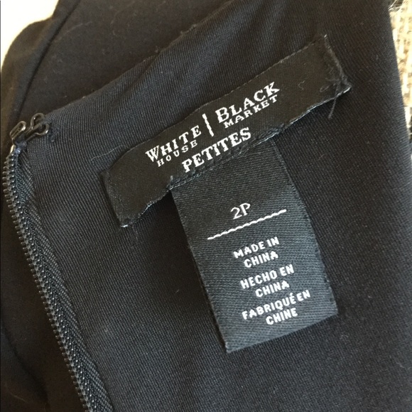 WHBM Shortsleeved Work Dress Sz 2P - Picture 4 of 8